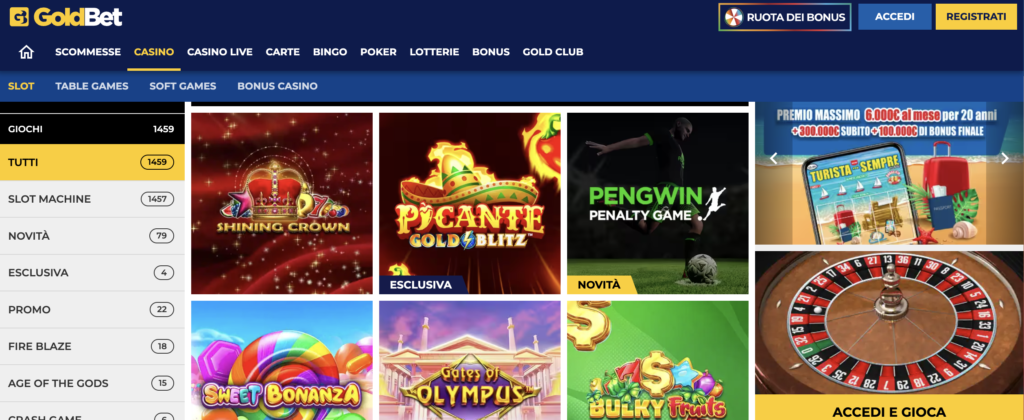 Our GoldBet Casino reviews.