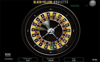 Black and Yellow Roulette by Win Studios