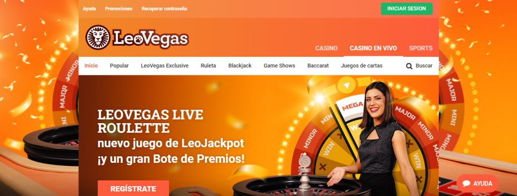 The LeoVegas Casino.