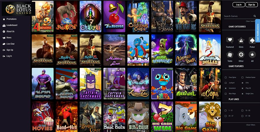 Black Lotus Casino In-Depth Review 1